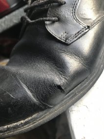 Hole in Shoe.JPG